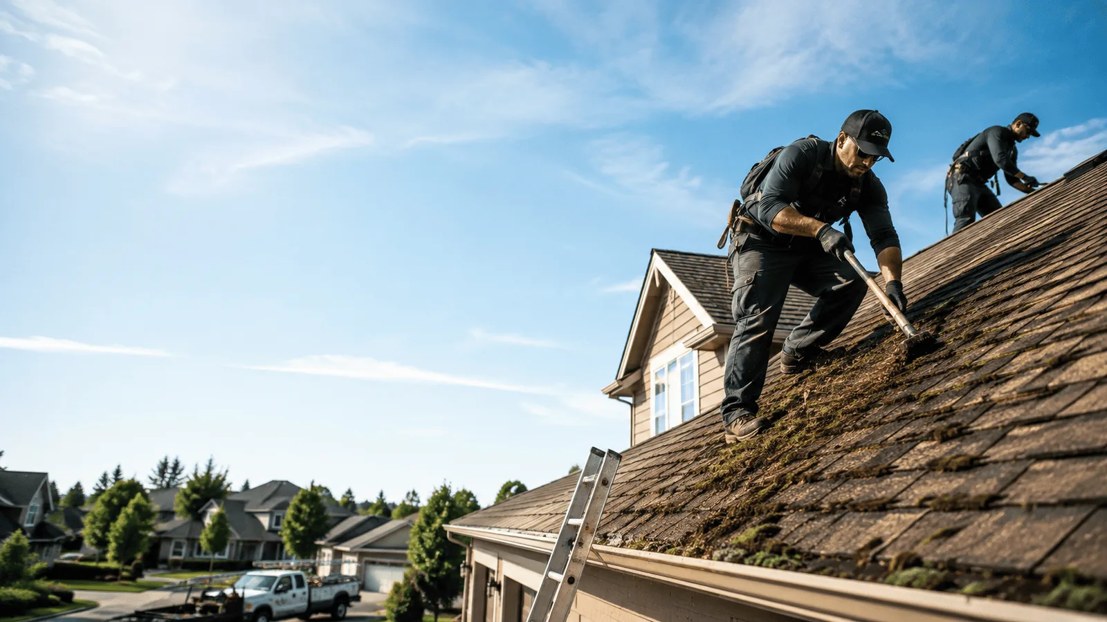 Roof Moss Removal in Bonnie, IL near me